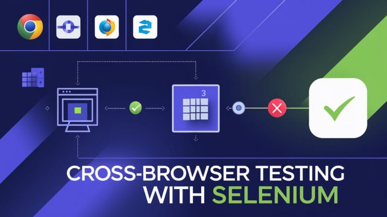 Checklist of best practices for cross-browser testing, including automation, parallel execution, and real device testing.